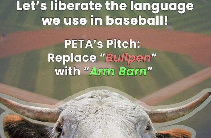 Baseball: PETA wants to see pitchers warm-up in the arm barn, not bullpen