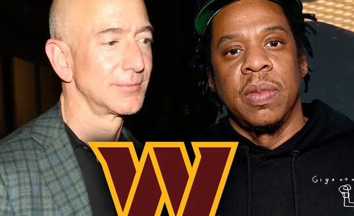 Celebrities and Football? Jeff Bezos and Jay-Z Express Interest in Purchasing the Commanders